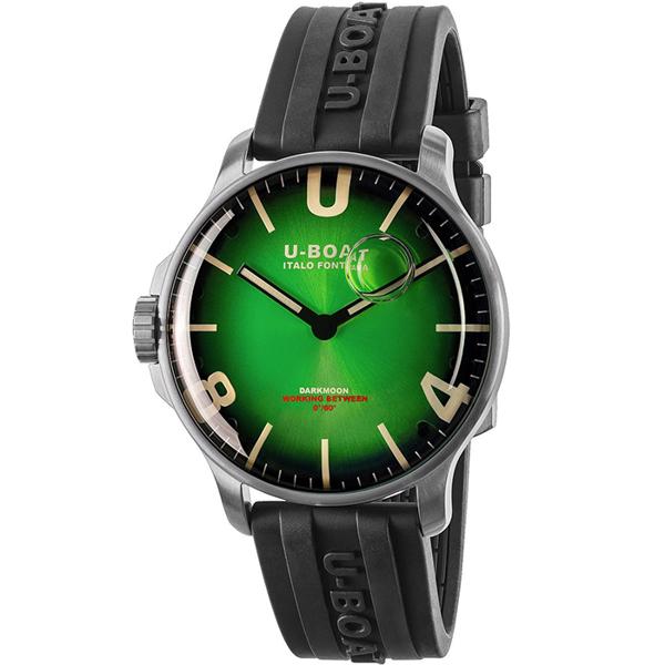 Darkmoon Rustfri stål Batteridrevet quartz Herre ur fra U-Boat, U8702B